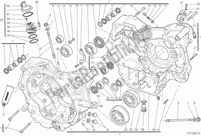 Wszystkie części do Korbowód Ducati Monster 659 ABS Australia 2012